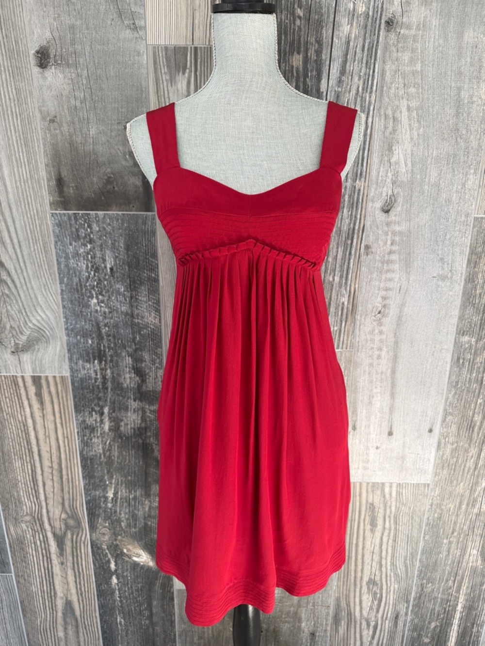 100% Silk Mini Dress by Single Dress